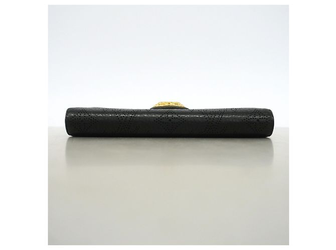 Louis Vuitton Mahina Portefeuille Amelia Long Wallet Nero - vista 3