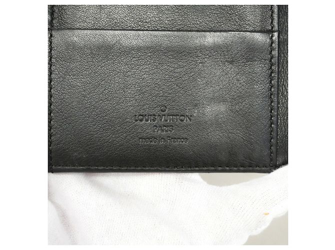 Louis Vuitton Mahina Portefeuille Amelia Long Wallet Nero - vista 5