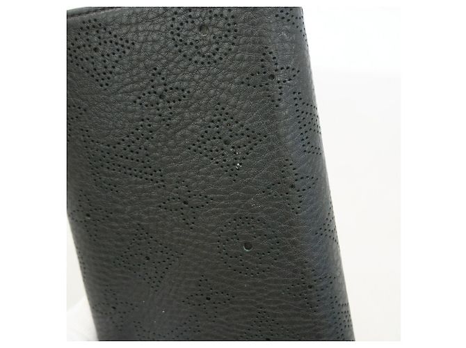 Louis Vuitton Mahina Portefeuille Amelia Long Wallet Nero - vista 8