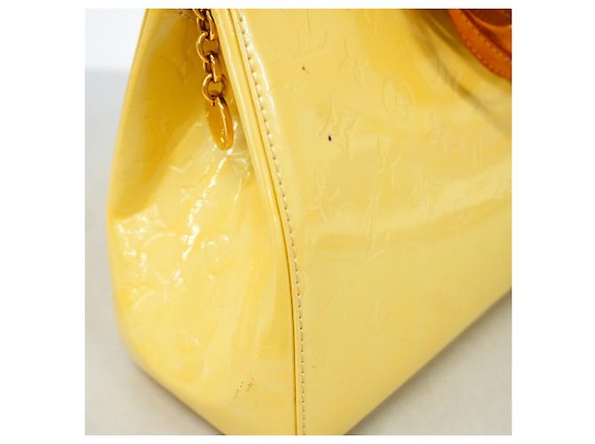 Borsa Louis Vuitton Vernis MM Corallo - vista 12