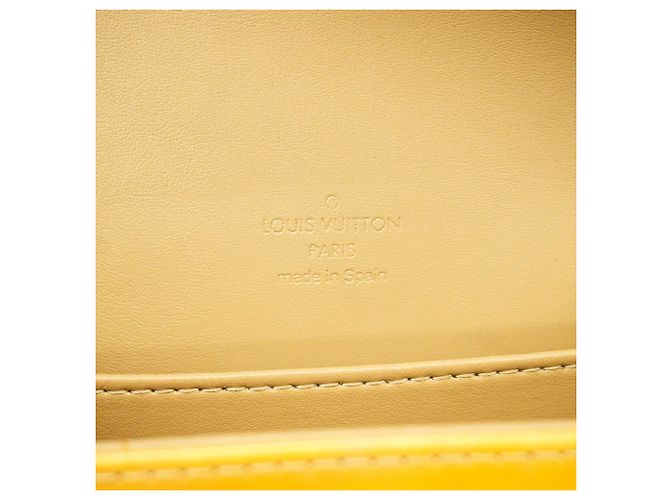 Borsa a tracolla Louis Vuitton Vernis Thompson Street Beige - vista 5