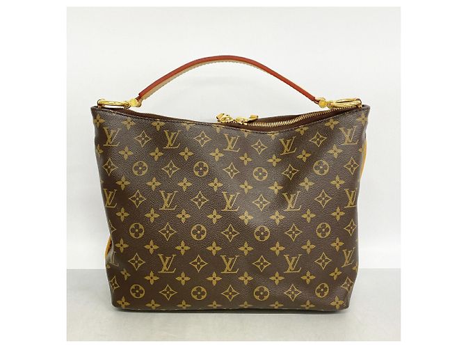 Borsa Tote Louis Vuitton Monogram Suli PM Marrone - vista 10