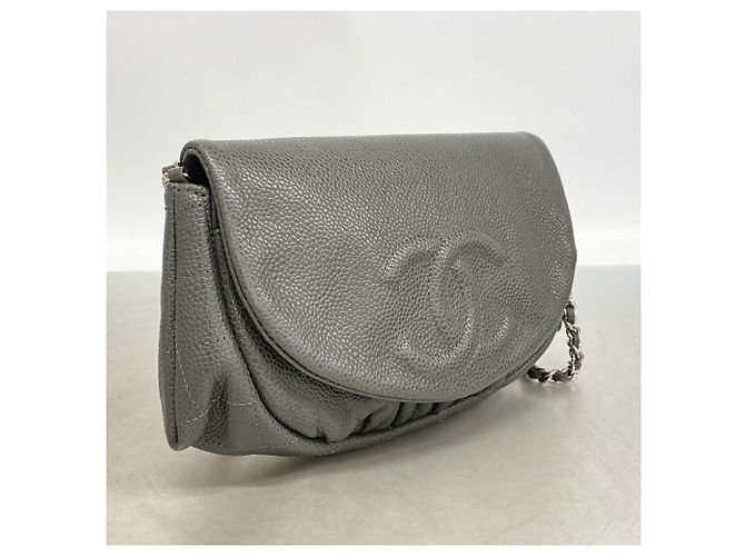 Borsa a tracolla Chanel Matelassé con catena Marrone - vista 2