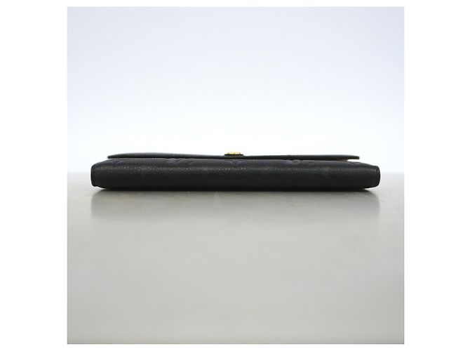 Louis Vuitton Monogram Empreinte Portefeuille Emilie Long Wallet Nero - vista 3