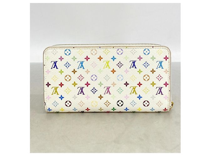 Louis Vuitton Monogram Multicolor Zippy Wallet Weiß - Ansicht 8