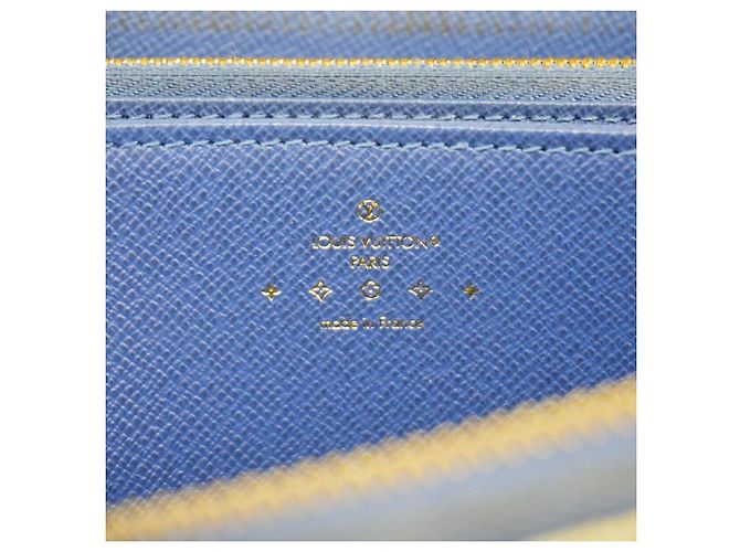 Cartera Zippy Louis Vuitton Monogram Denim LV Remix Azul - vista 4