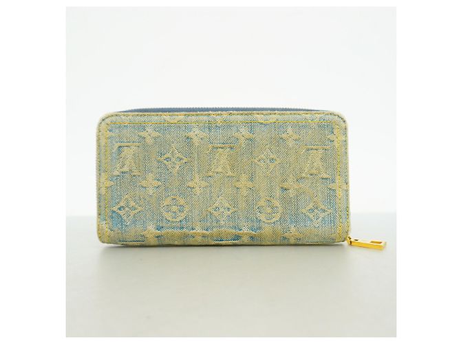 Cartera Zippy Louis Vuitton Monogram Denim LV Remix Azul - vista 6