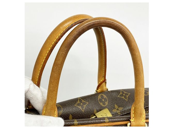 Borsa Louis Vuitton Monogram PDV Portedocument Voyage GM Marrone - vista 10