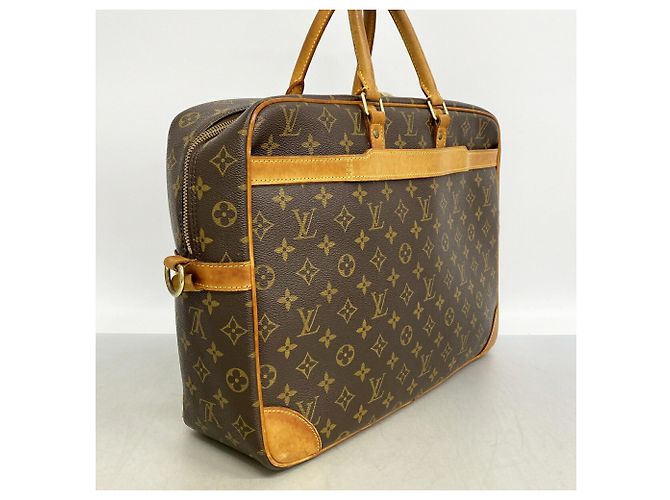 Borsa Louis Vuitton Monogram PDV Portedocument Voyage GM Marrone - vista 2