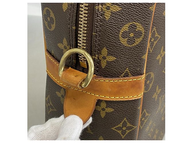 Borsa Louis Vuitton Monogram PDV Portedocument Voyage GM Marrone - vista 9