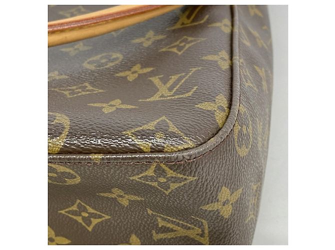 Bolso de hombro Louis Vuitton Monogram Looping GM Castaño - vista 10