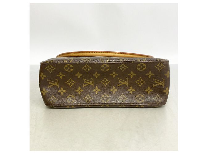 Bolso de hombro Louis Vuitton Monogram Looping GM Castaño - vista 3