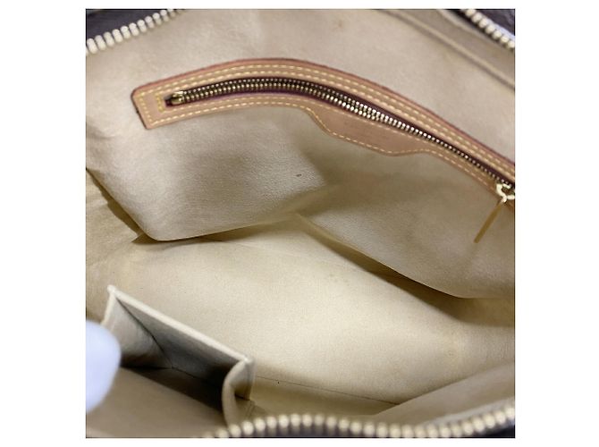 Bolso de hombro Louis Vuitton Monogram Looping GM Castaño - vista 4