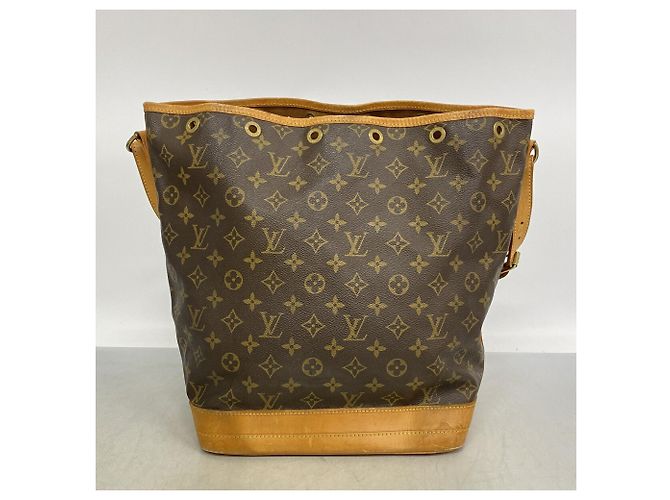 Borsa a tracolla Louis Vuitton Monogram Noe Marrone - vista 10