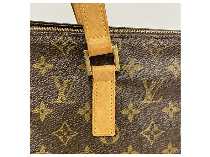 Borsa Cabas Mezzo Monogram Louis Vuitton Marrone - vista 10