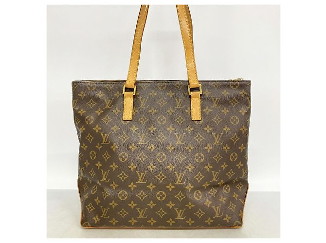 Borsa Cabas Mezzo Monogram Louis Vuitton Marrone - vista 11