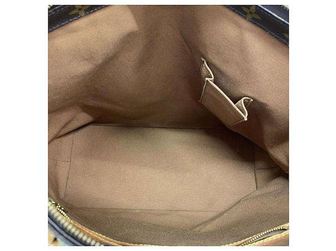 Borsa Cabas Mezzo Monogram Louis Vuitton Marrone - vista 4