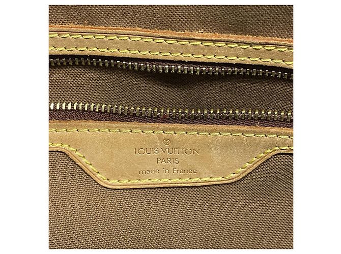 Borsa Cabas Mezzo Monogram Louis Vuitton Marrone - vista 5