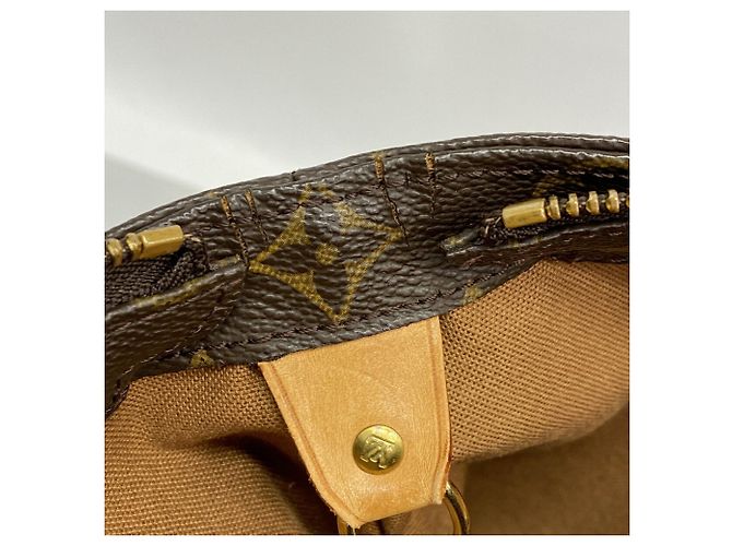 Borsa Cabas Mezzo Monogram Louis Vuitton Marrone - vista 6