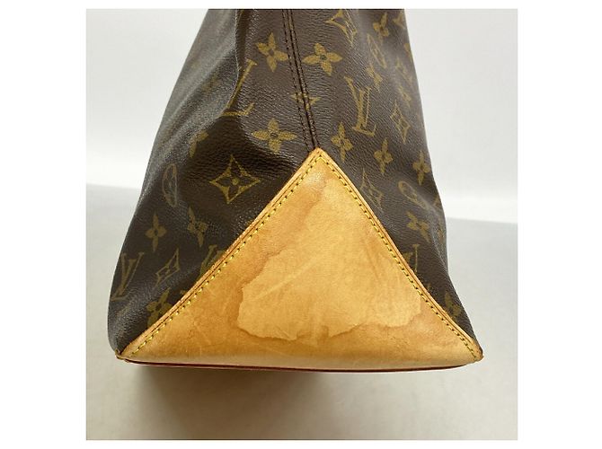 Borsa Cabas Mezzo Monogram Louis Vuitton Marrone - vista 8