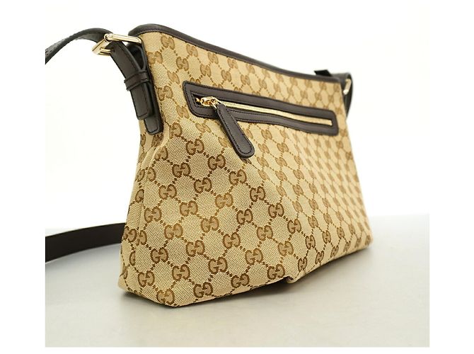 Borsa a tracolla Gucci GG Canvas Marrone - vista 2