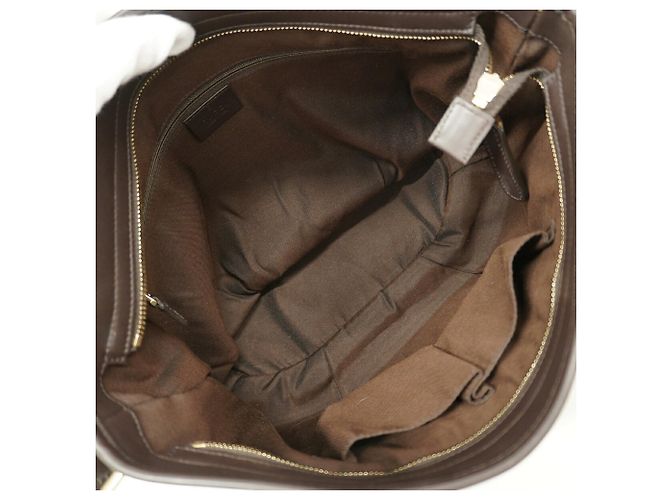 Borsa a tracolla Gucci GG Canvas Marrone - vista 4