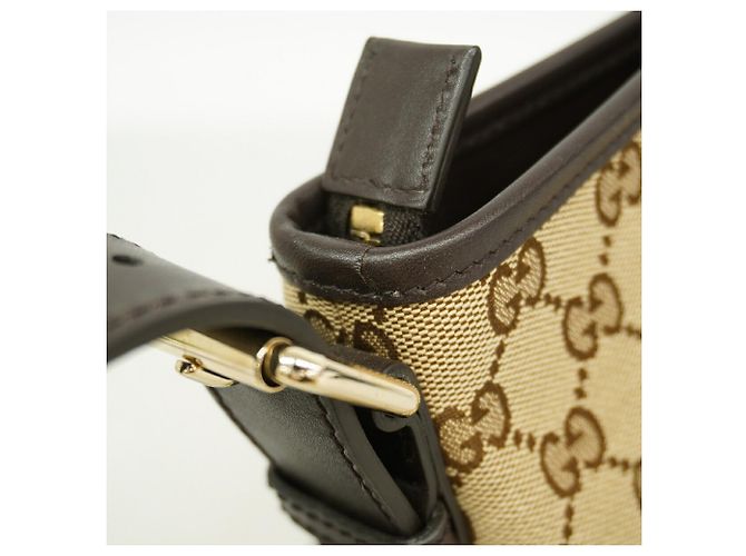Borsa a tracolla Gucci GG Canvas Marrone - vista 6