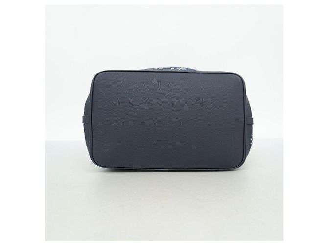 Borsa Tote Louis Vuitton Monogram Denim Noeful MM Blu - vista 3