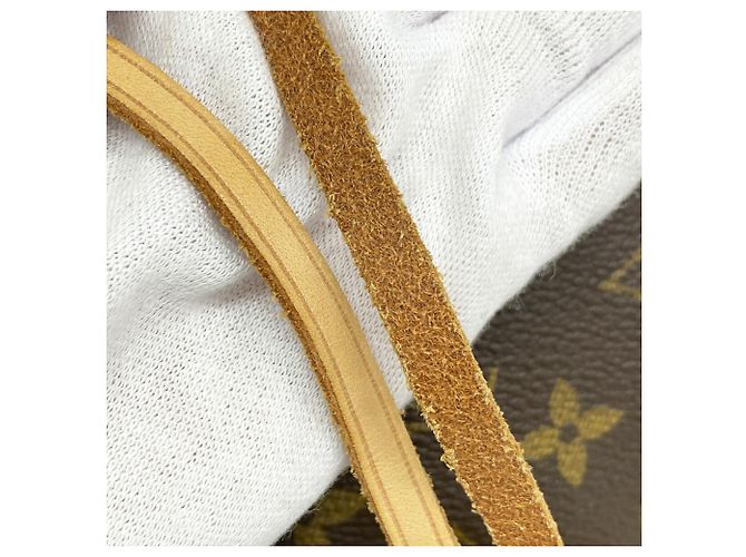 Zaino Louis Vuitton Monogram Montsouris MM Marrone - vista 11