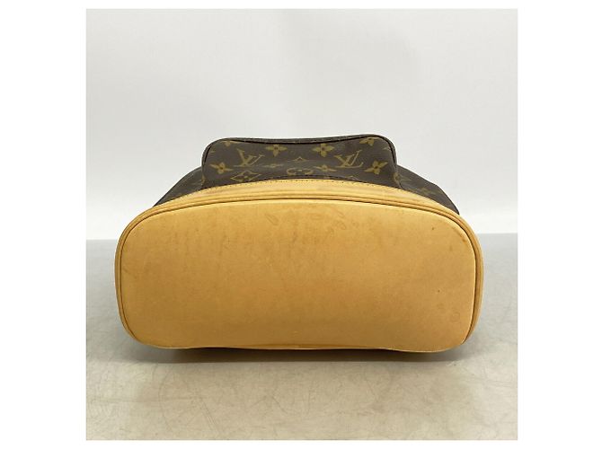 Zaino Louis Vuitton Monogram Montsouris MM Marrone - vista 3