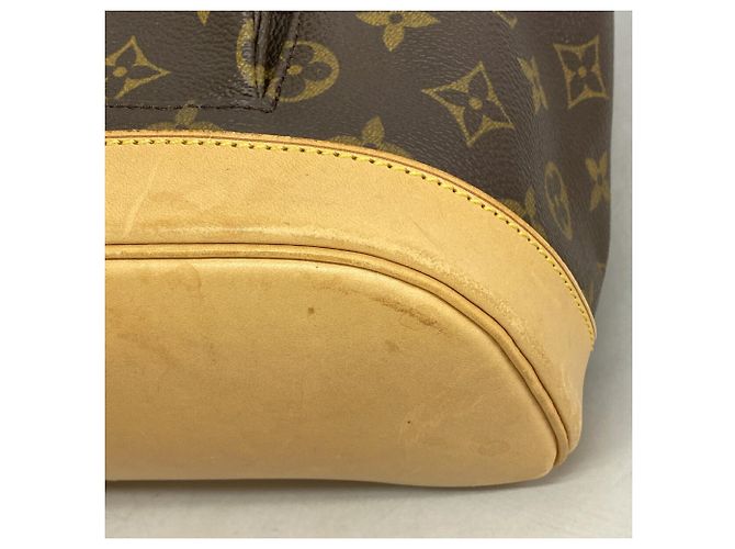 Zaino Louis Vuitton Monogram Montsouris MM Marrone - vista 6