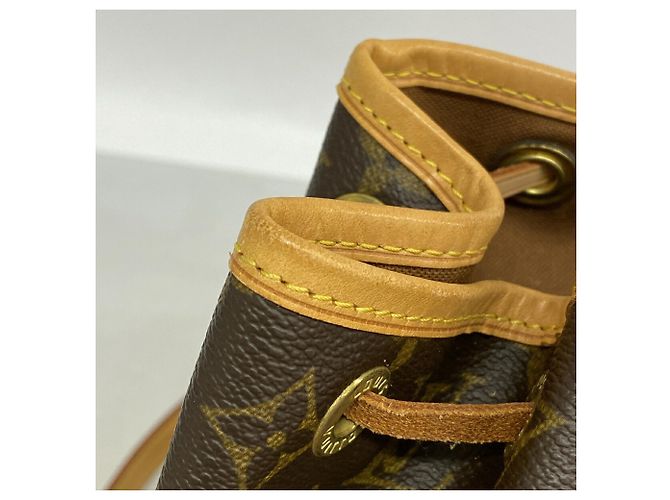 Zaino Louis Vuitton Monogram Montsouris MM Marrone - vista 7