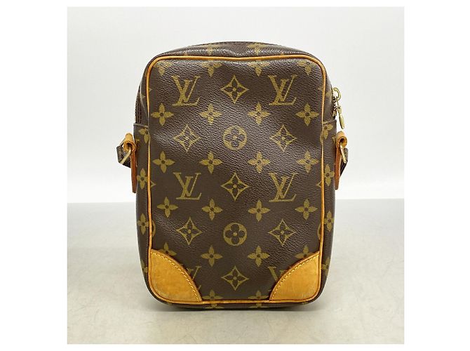 Borsa a tracolla Louis Vuitton Monogram Danube Marrone - vista 10