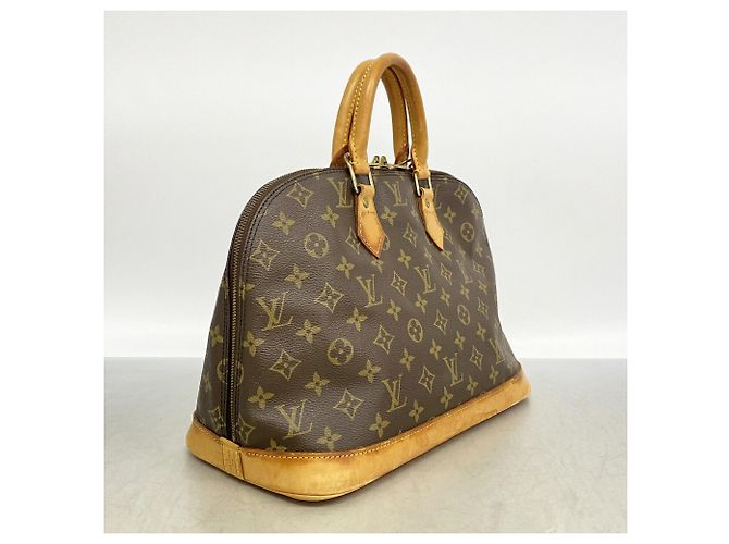 Borsa Louis Vuitton Alma Monogram Marrone - vista 2