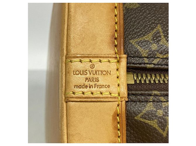 Borsa Louis Vuitton Alma Monogram Marrone - vista 5