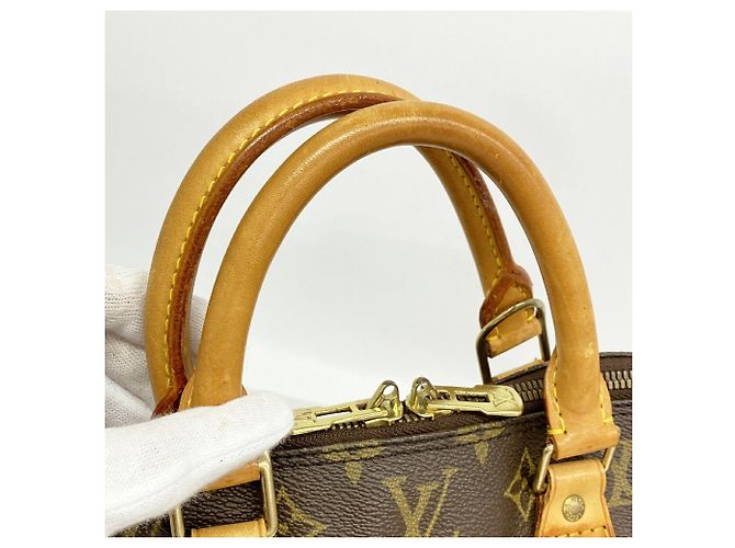 Borsa Louis Vuitton Alma Monogram Marrone - vista 7