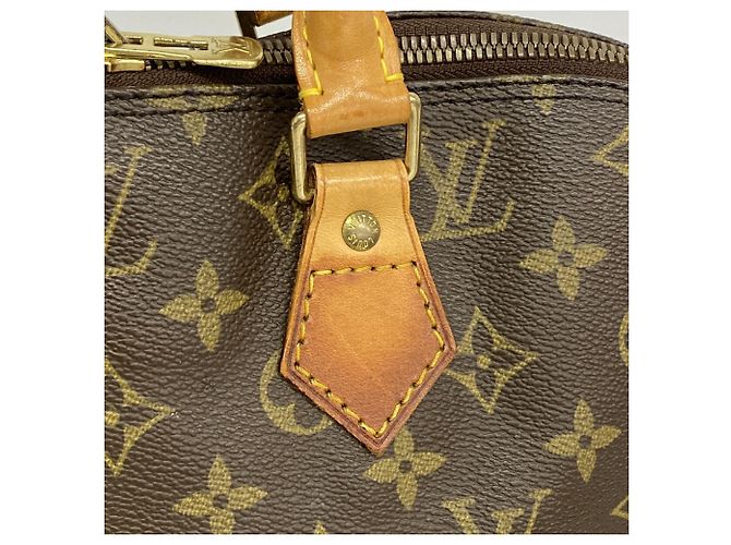 Borsa Louis Vuitton Alma Monogram Marrone - vista 8