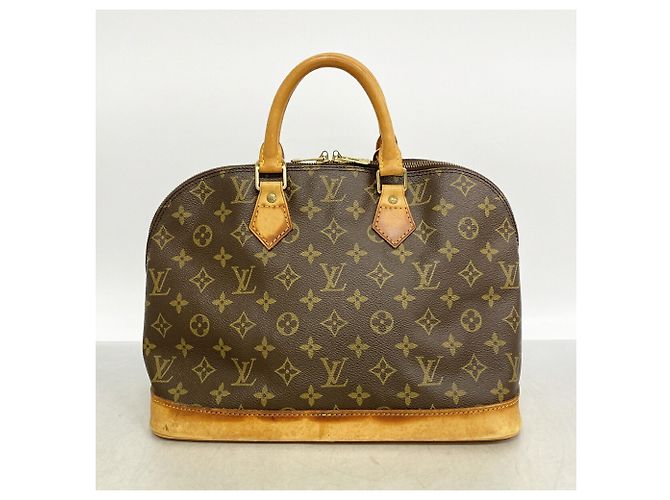 Borsa Louis Vuitton Alma Monogram Marrone - vista 9