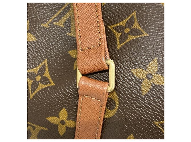 Borsa Louis Vuitton Monogram Papillon 30 Marrone - vista 7