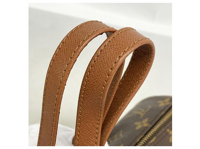 Borsa Louis Vuitton Monogram Papillon 30 Marrone - vista 8