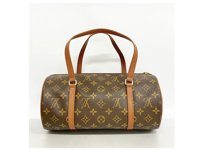 Borsa Louis Vuitton Monogram Papillon 30 Marrone - vista 9