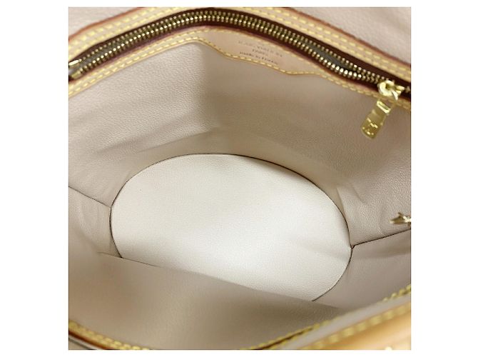 Borsa Tote Louis Vuitton Monogram Bucket PM Marrone - vista 4