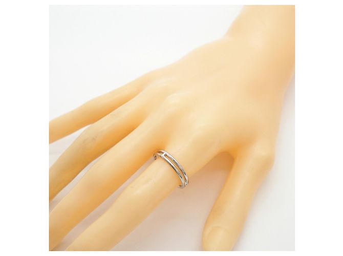 Hermès Hermes Ariane Band Ring in 18K White Gold - view 7