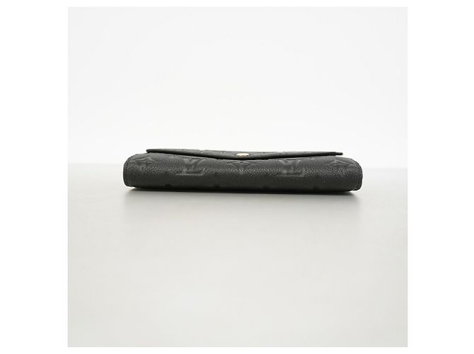 Louis Vuitton Monogram Empreinte Portefeuille Sarah Long Wallet Nero - vista 2