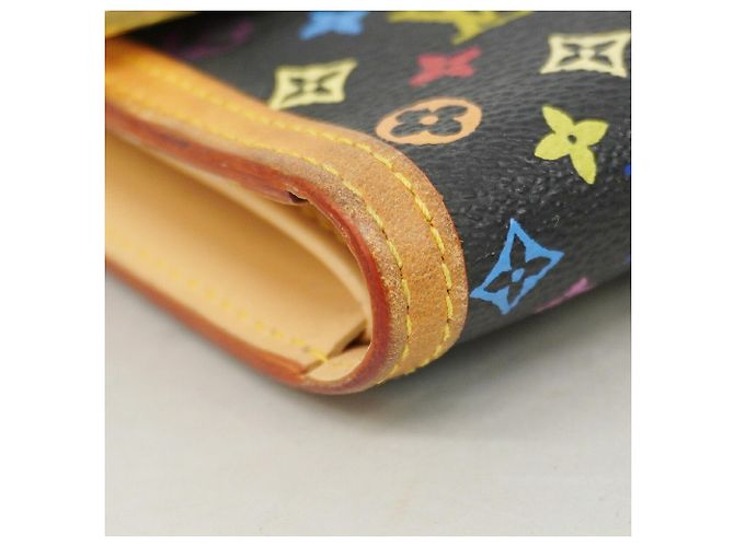 Cartera larga Louis Vuitton Noir Tri-Fold Negro - vista 5