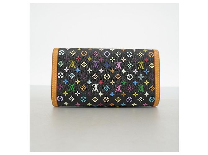 Cartera larga Louis Vuitton Noir Tri-Fold Negro - vista 8