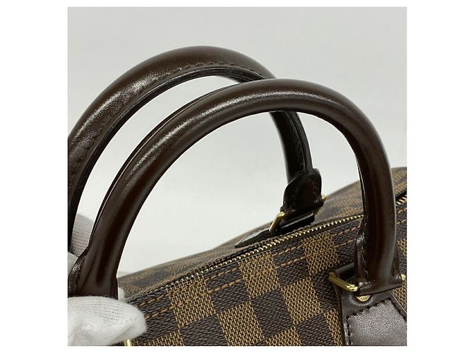Borsa a mano Louis Vuitton Damier Speedy 30 Damier ebene - vista 9