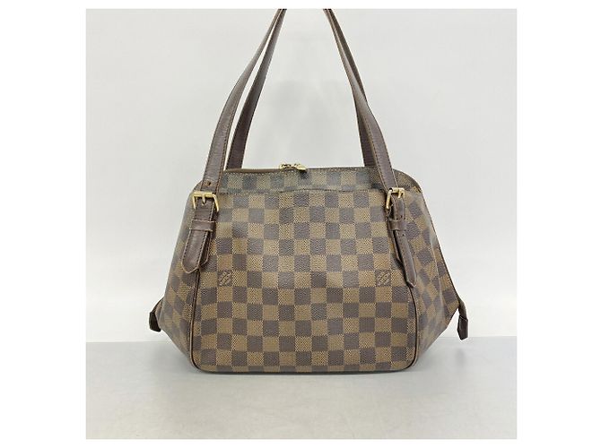 Borsa a tracolla Louis Vuitton Damier Belem MM Damier ebene - vista 12