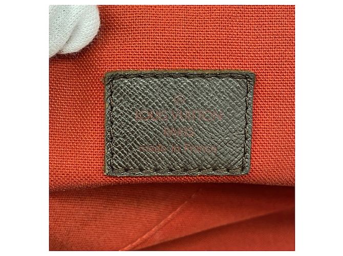 Borsa a tracolla Louis Vuitton Damier Belem MM Damier ebene - vista 5