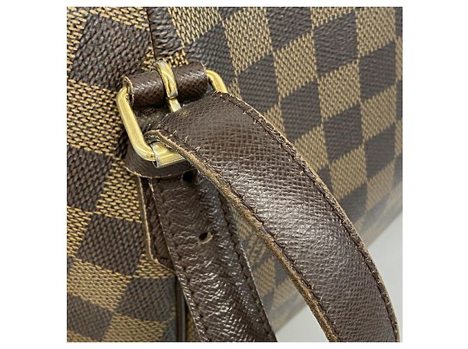 Borsa a tracolla Louis Vuitton Damier Belem MM Damier ebene - vista 9
